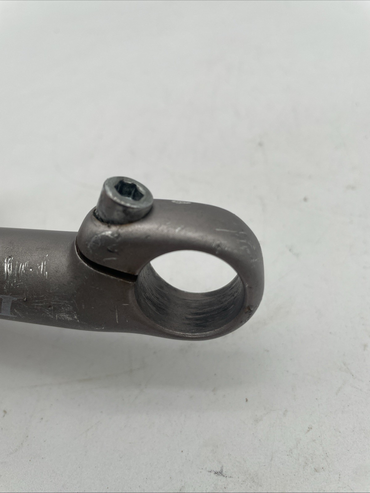 90s Era Ritchey Logic Expert Bar Ends Forged Alloy Clamp Long Bend Silver
