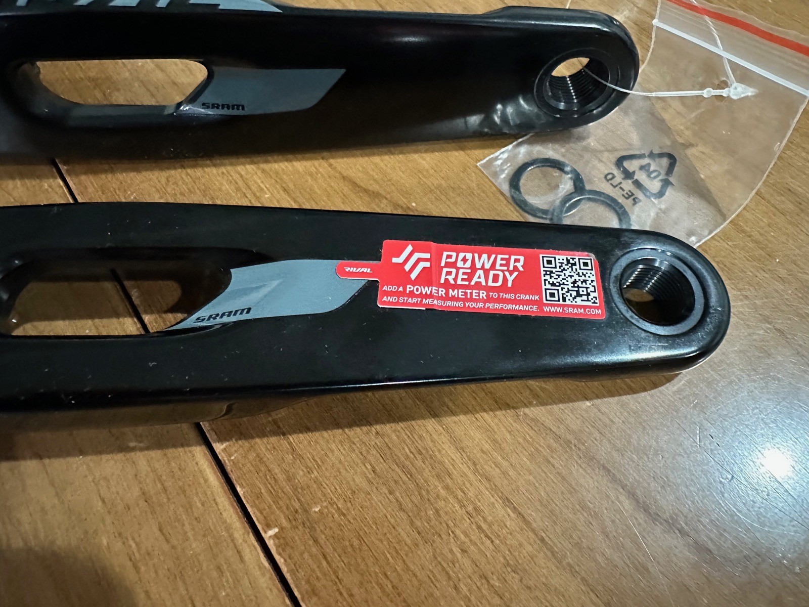 SRAM Rival E1 Crankarms 165 mm, DUB 8 Bolt Direct Mount