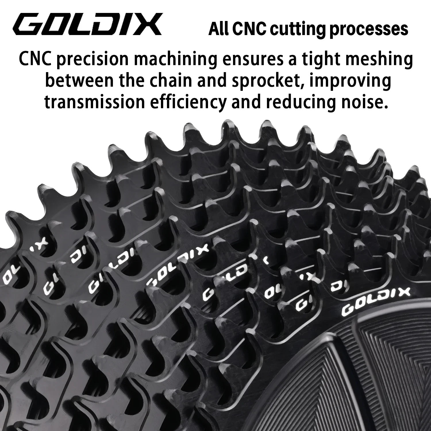 3mm Offset 3-Bolt AERO Wide Narrow Teeth Chainring for MTB Road Bicycle Crankset