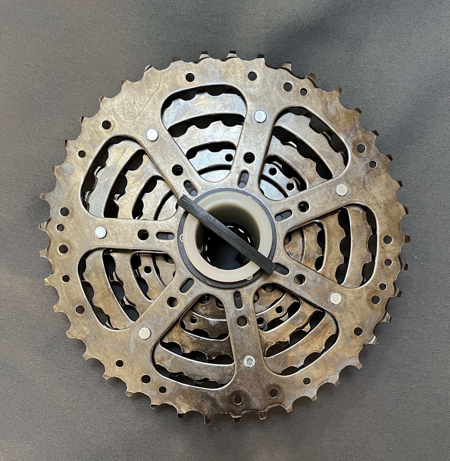 Shimano Cues CS-LG400 Linkglide E-Bike Cassette 11-41t 9 Speed Gray
