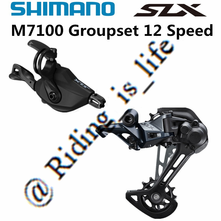New Shimano SLX M7100 1×12 Speed Drivetrain Groupset SL-M7100+RD M7100 SGS 2 Pcs