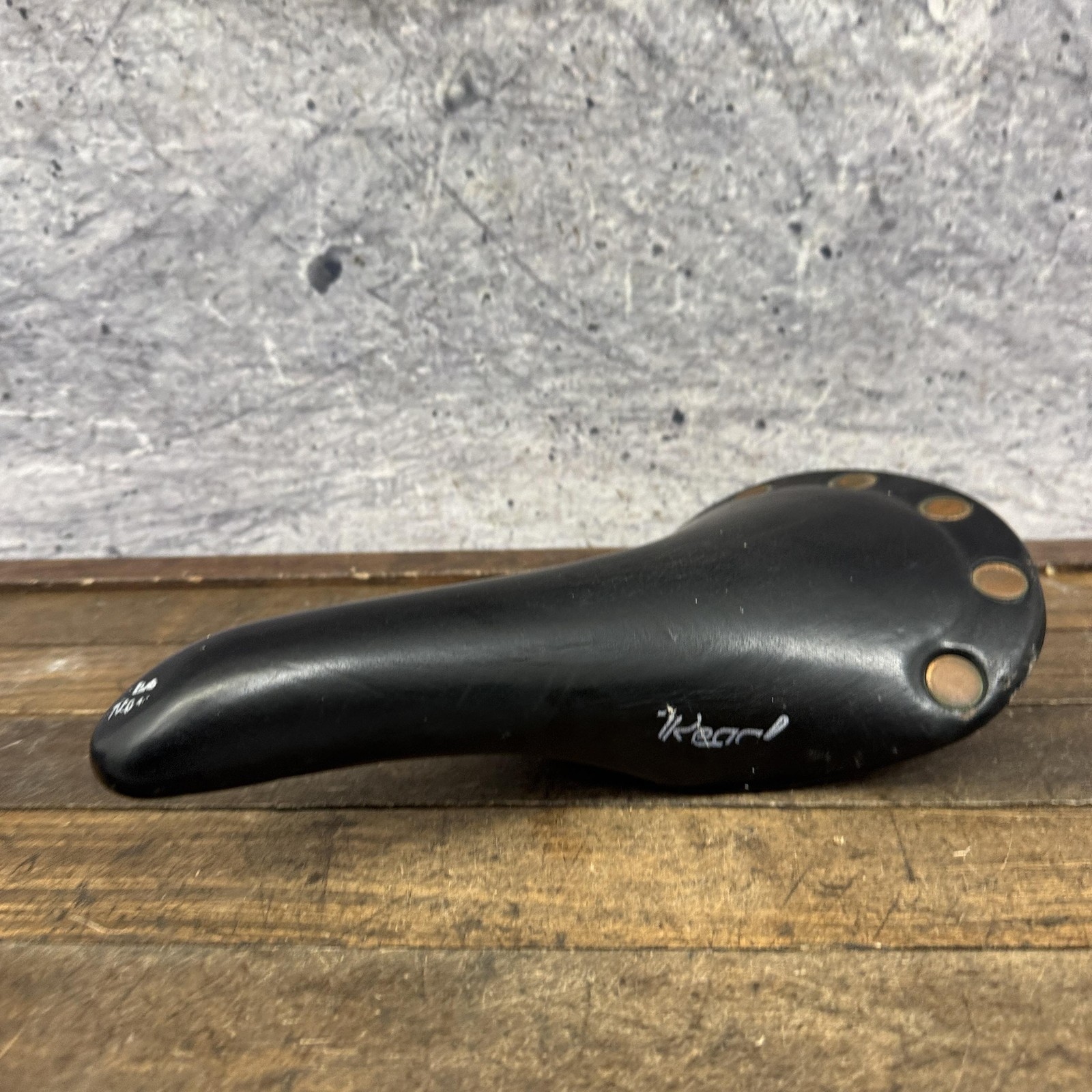 Vintage Selle San Marco Regal Girardi Saddle Seat Black 375g Road MTB Italy