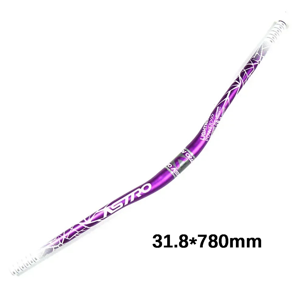 Mountain Bike Swallow-shaped Handlebar 31.8mm*780/800mm Riser Flats Handlebars