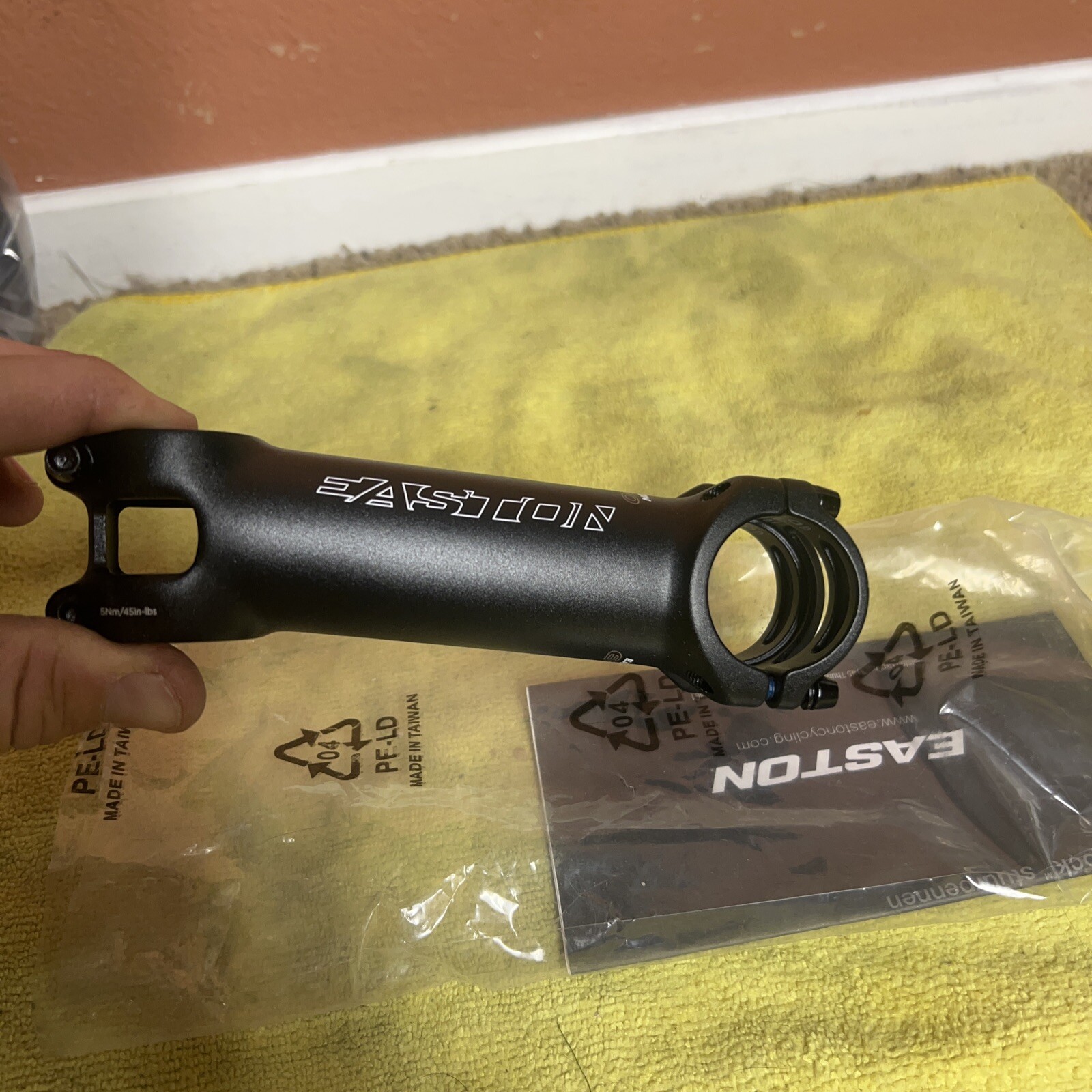 Brand New Easton EA90 Stem, (31.8) 7d x 120mm – Black Premium Bike Component