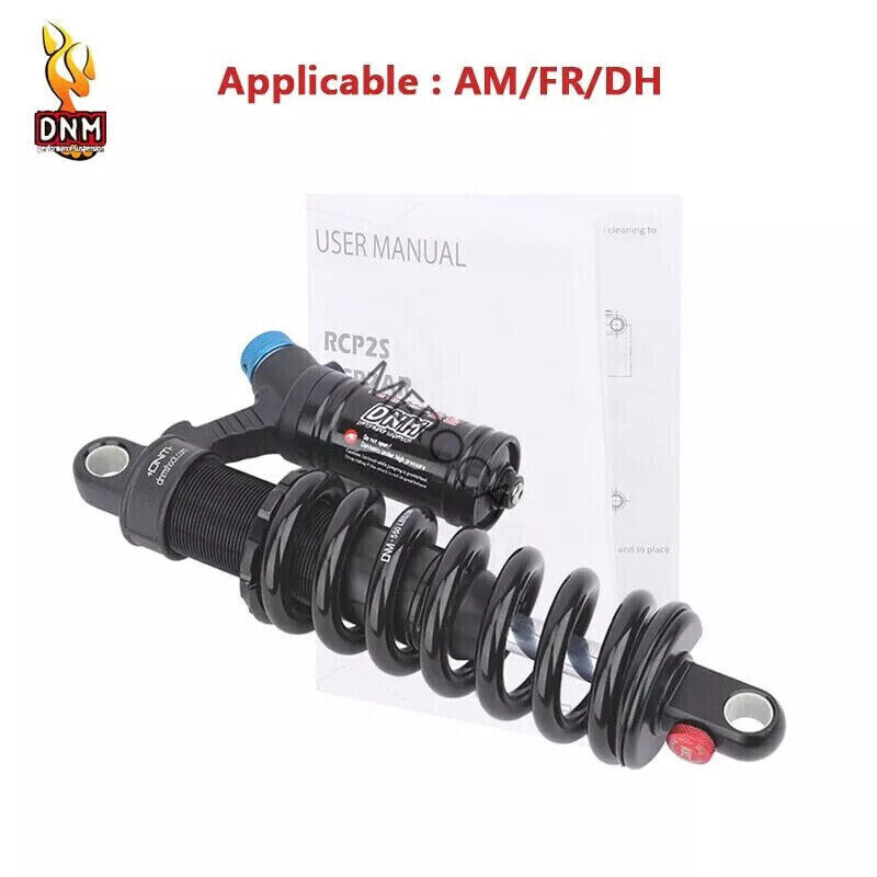 DNM Rear Shock MTB Bicycle Coil Shock Suspension 190/200/210/220/230/240/265mm