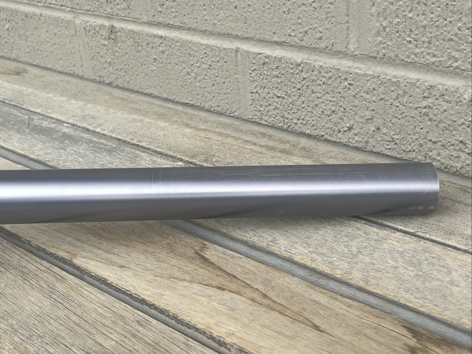 Vintage Woodman Components SL Plus Seatpost 30.9 x 390mm – Gray