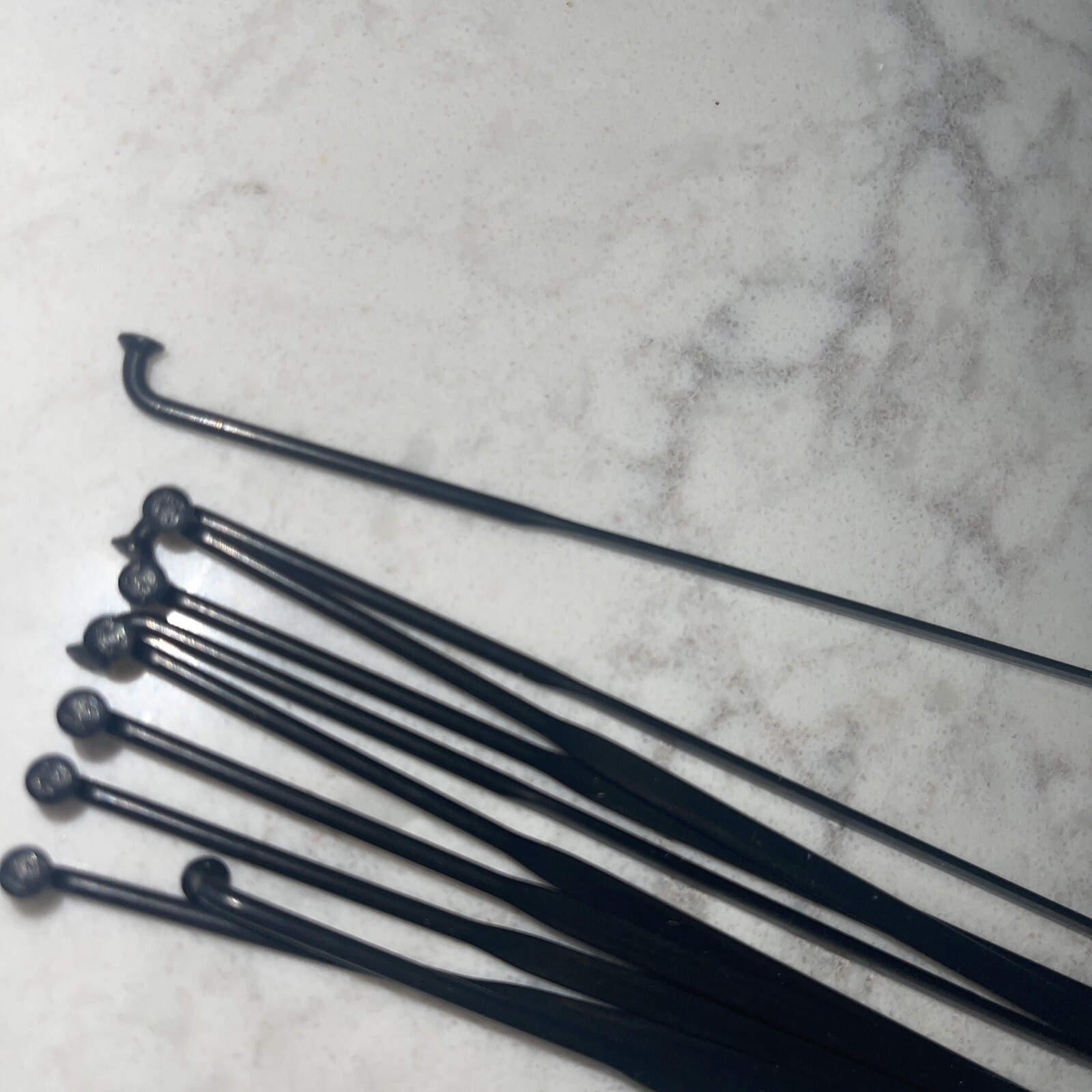 DT Swiss Spoke 2.0 mm Bladed Length 267mm J Bend Black