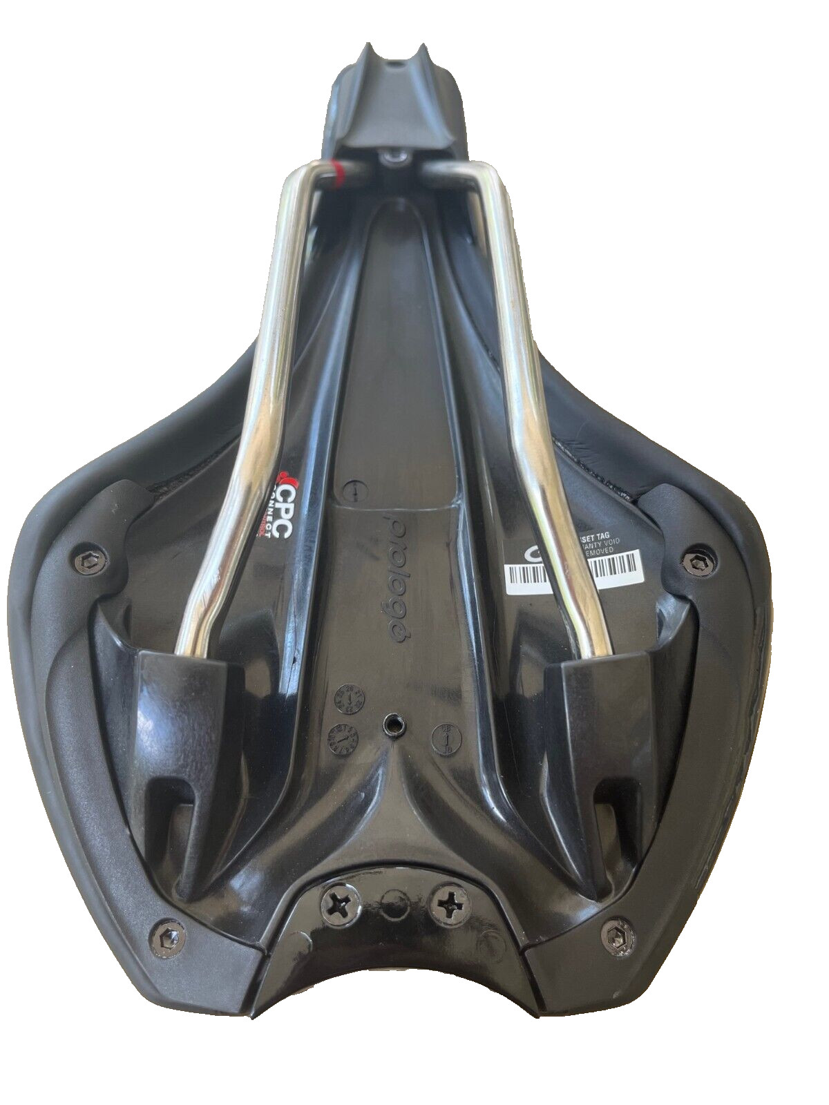 Prologo Saddle Zero-Tri PAS CPC Tirox Rail Hard Black 255×137 280g OEM