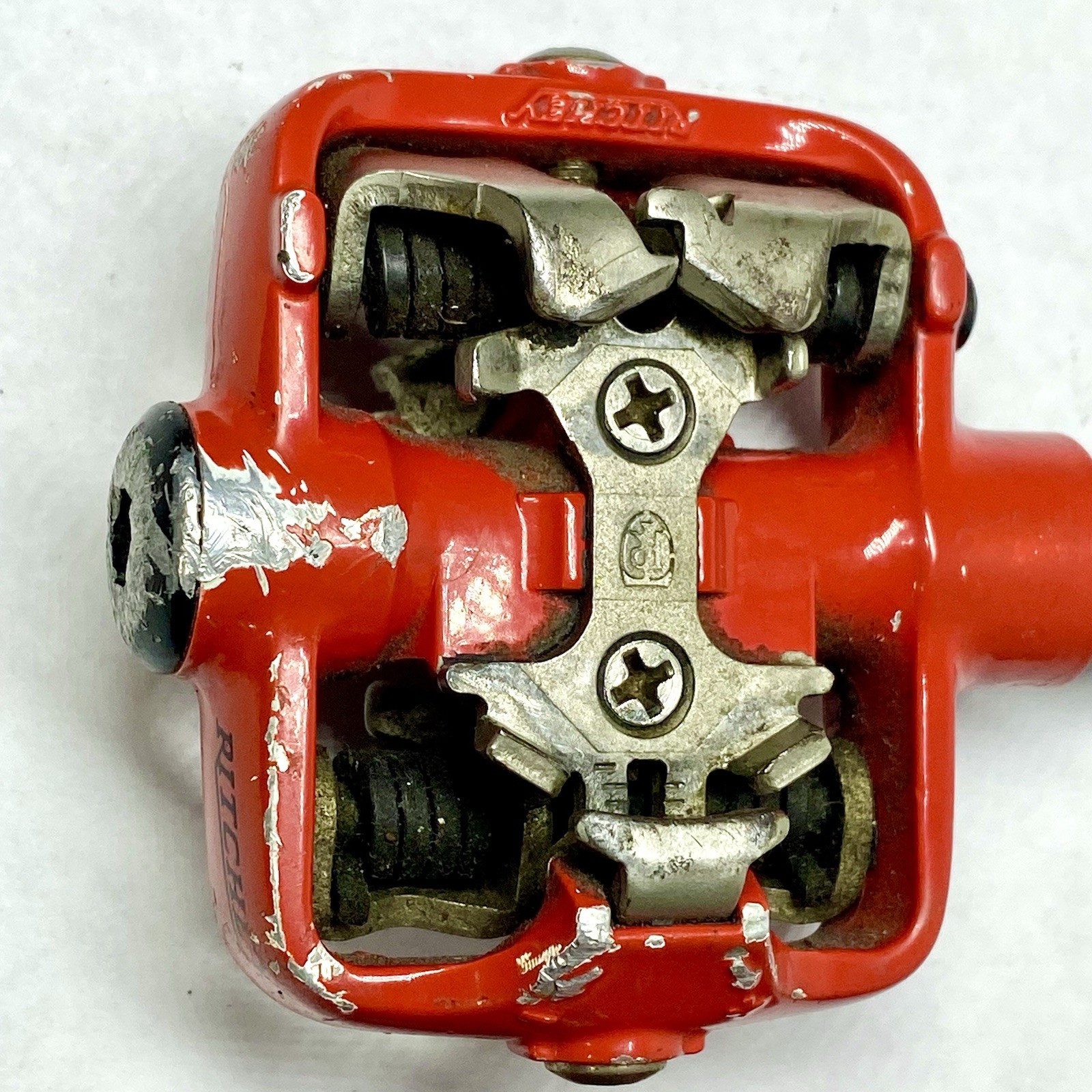 Ritchey Logic SPD Clipless Pedals Red 9/16” MTB Gravel Bike Pair