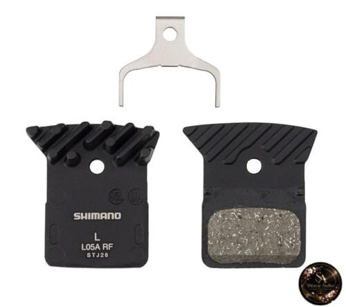 SHIMANO L05A-RF Resin Disc Pads with FINNED Alloy Back Plates (1 set)