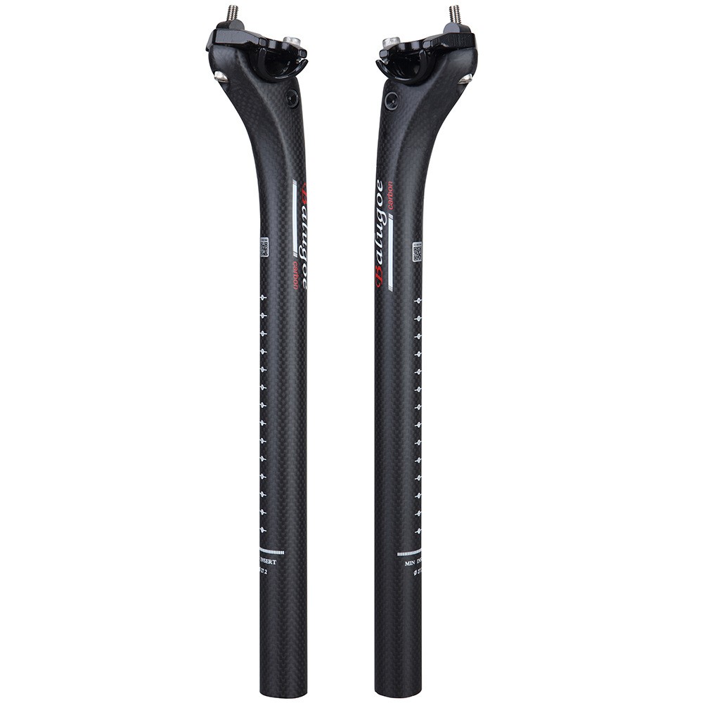 BALUGOE Carbon Bike Seatpost Setback MTB Road 25.4/27.2/30.8/31.6mm