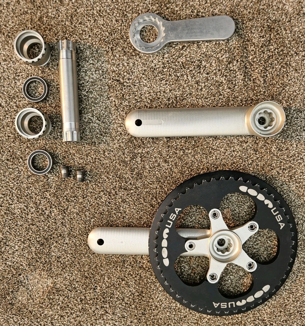 Cannondale DOWNHILL Coda Magic Crankset Complete- 175 mm 48T and 32T Chainring