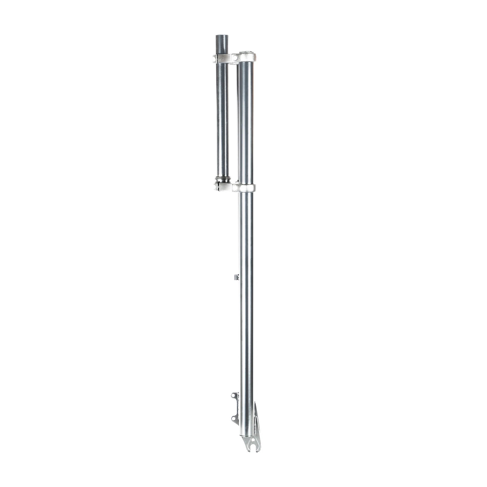Tracer 1-1/8″ Triple Tree Fork For 4.0 tire with Disc Brake 28.6 x 300 mm Chrome