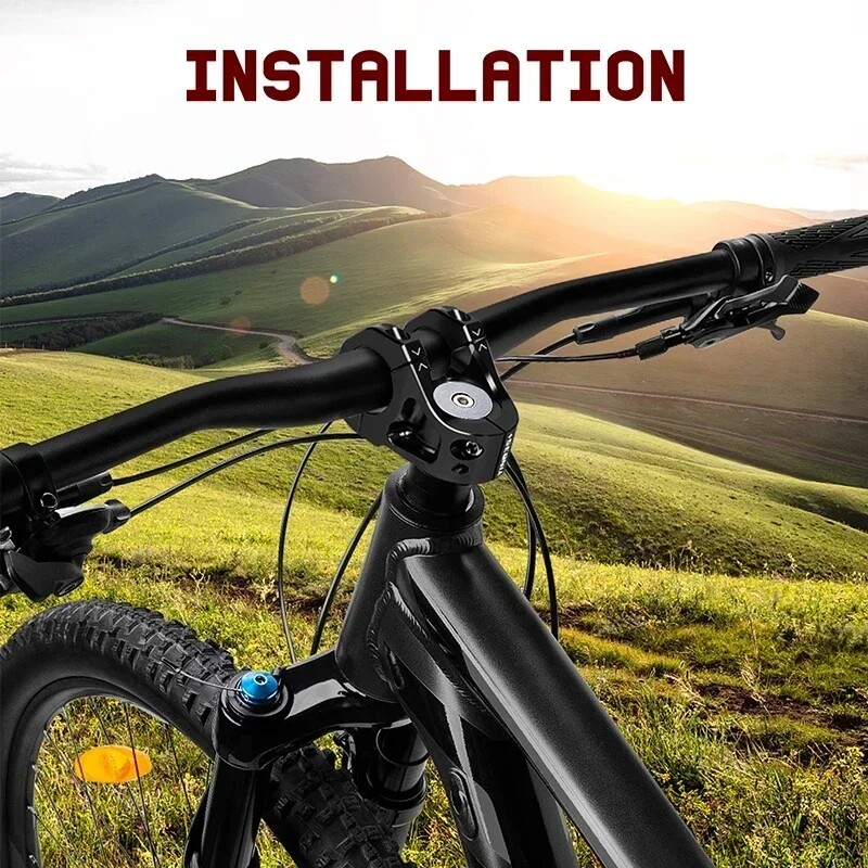 Bicycle Short Stem 31.8mm 35MM Mountain Bike Stem CNC Aluminum AM DH MTB Bike US