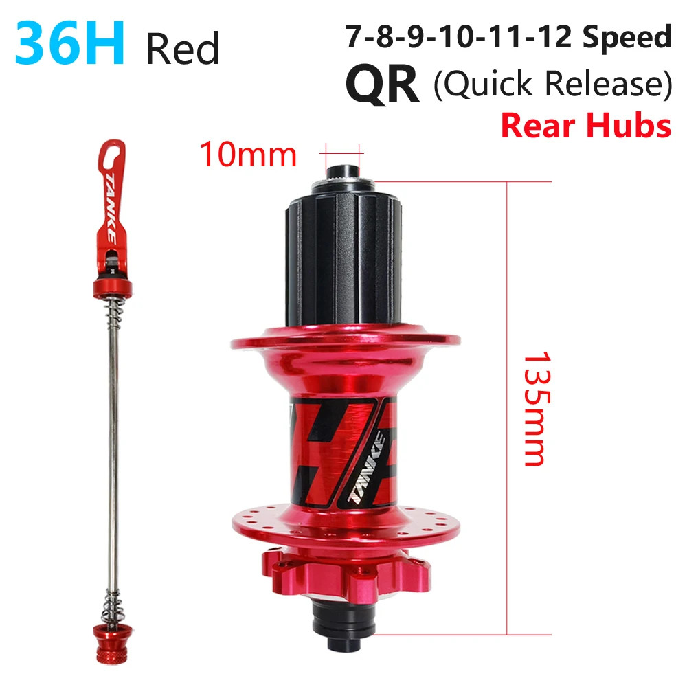 -MTB Hub Sealed Bearing,For Bicycle 8,9,10,11,12 Speed Mountain Bike Disc Brake,