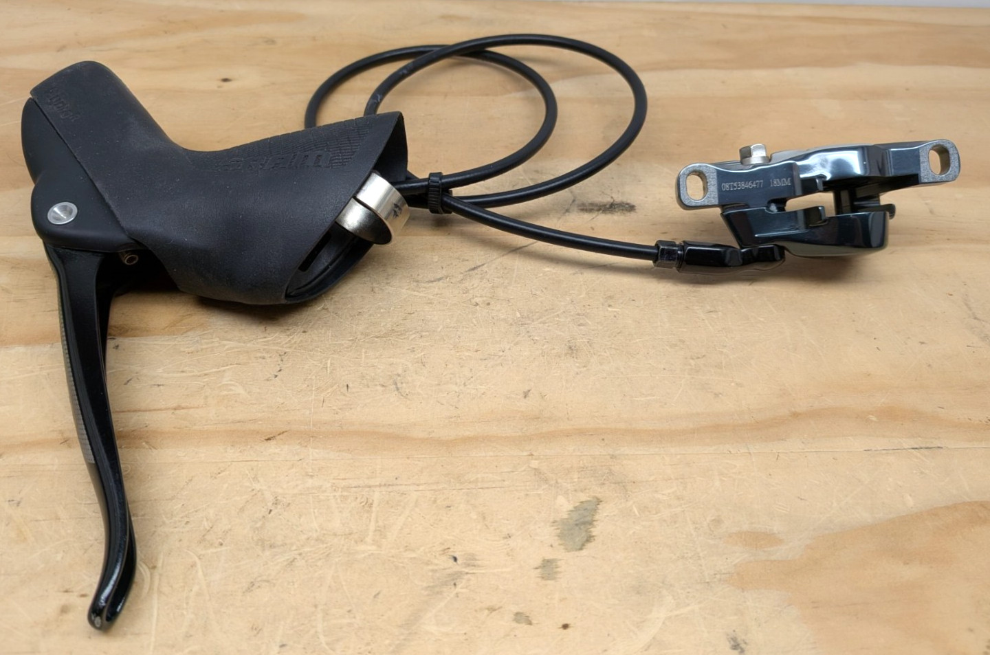 SRAM Force Road Bike left Hydraulic Disc Brake Lever & Caliper Working