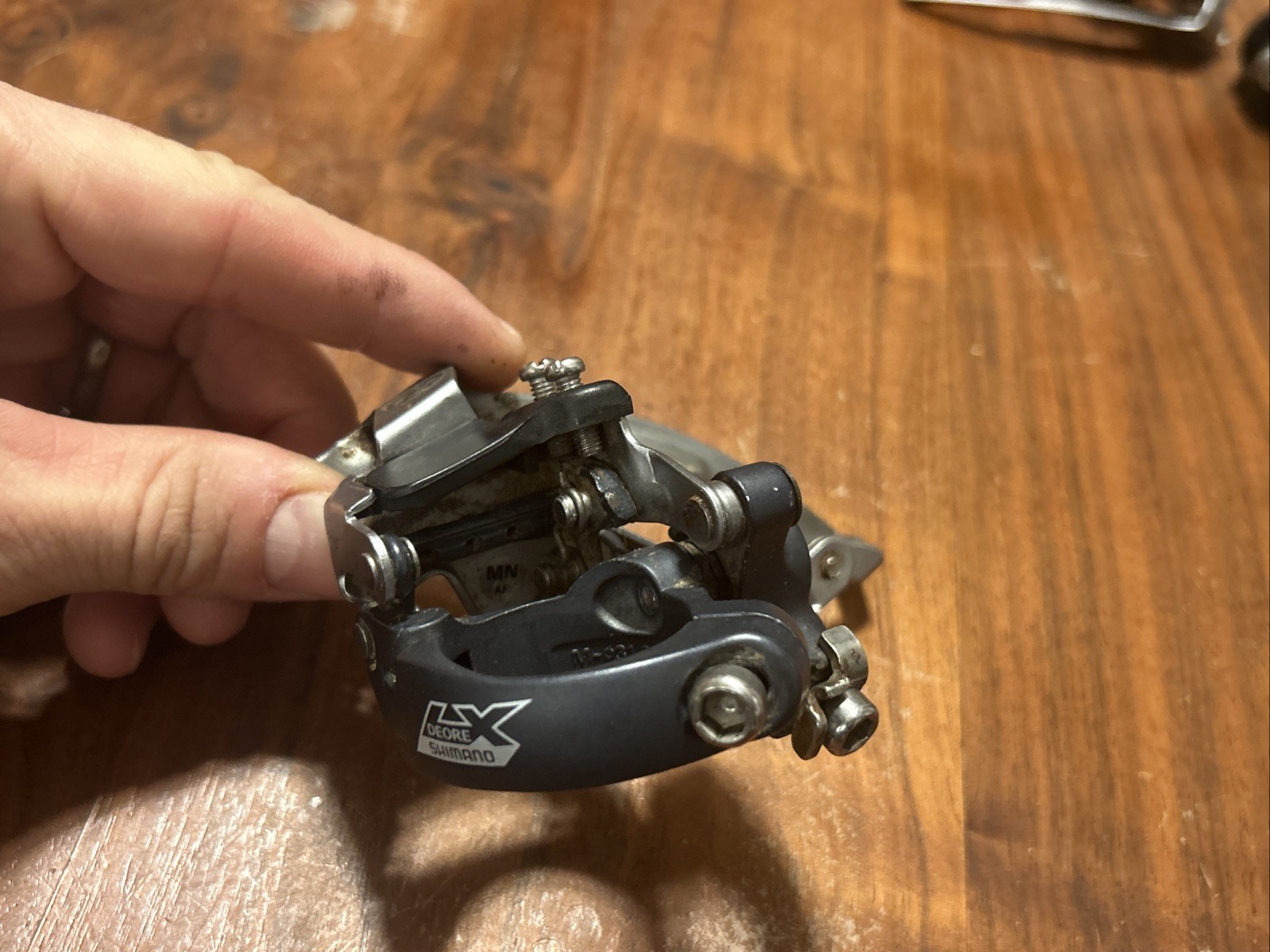 Shimano Deore LX Triple Front Derailleur Top Pull FD-M570 31.8mm Low Clamp