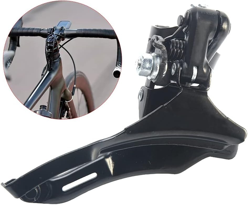 Bike Front Derailleur, Universal Bicycle Derailleur, Steel Speed Changer TZ 3…