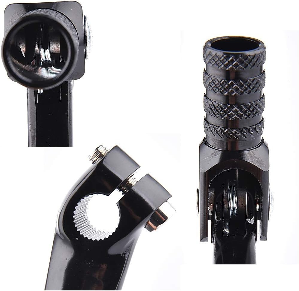 RUTU Folding Gear Shifter Shift Lever, Aluminum Dirt Bike Shift Lever Compatible