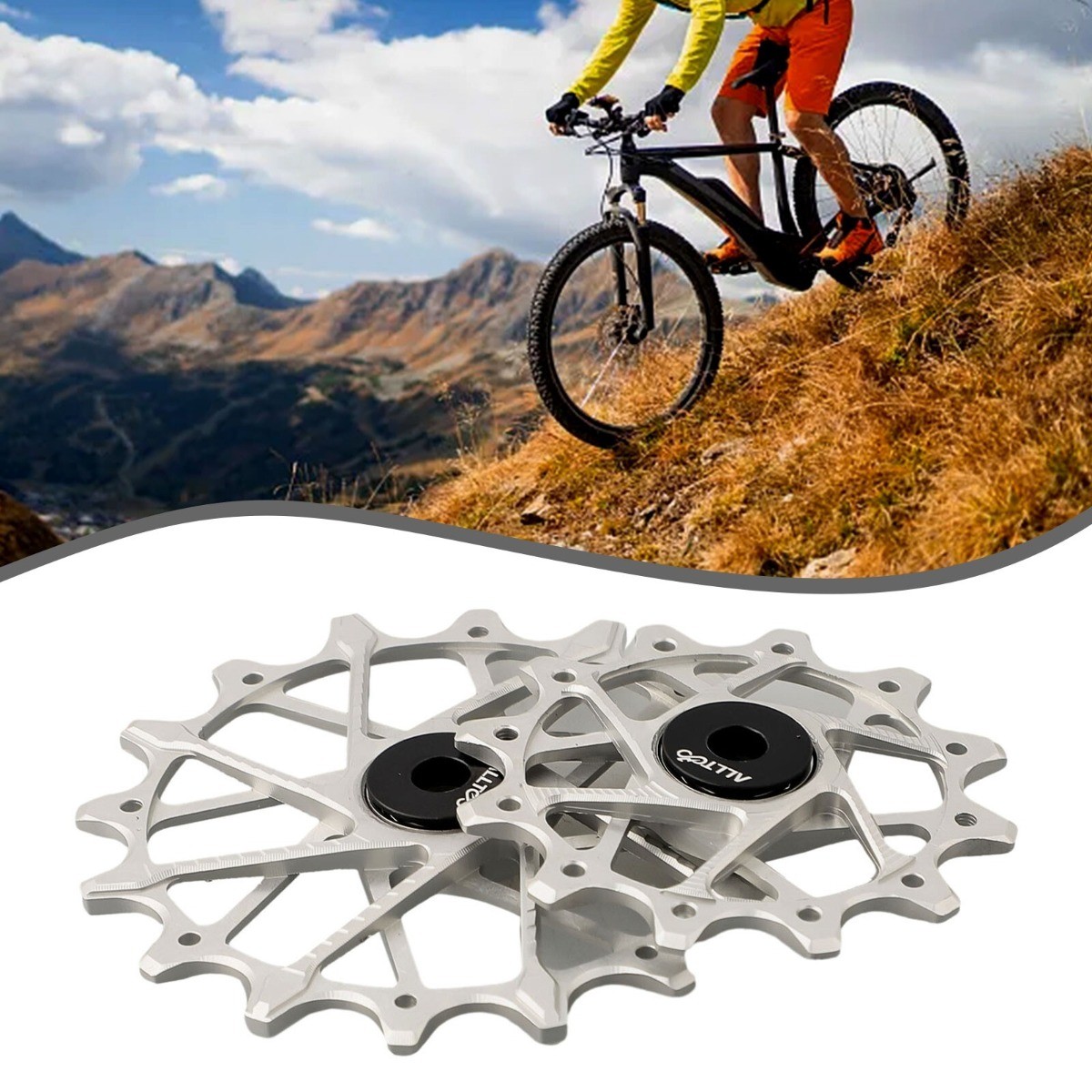 For Sram Bike’s Derailleur Performance With 12T+16T Pulley Wheels Upgrade Your
