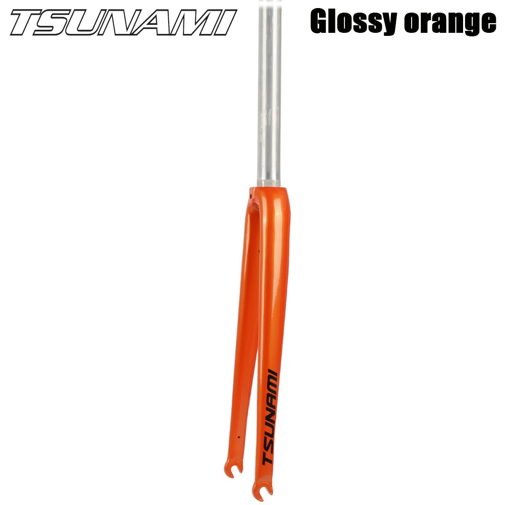 Road Bicycle Front Fork C-clip Brake 700*23/25C Bicycle Hard Fork Matte/Glossy