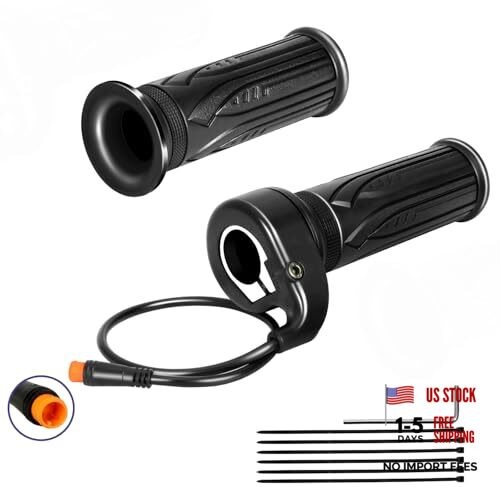 Universal 3 Pin Ebike Throttle Full Twist Compatible with Electric Bike