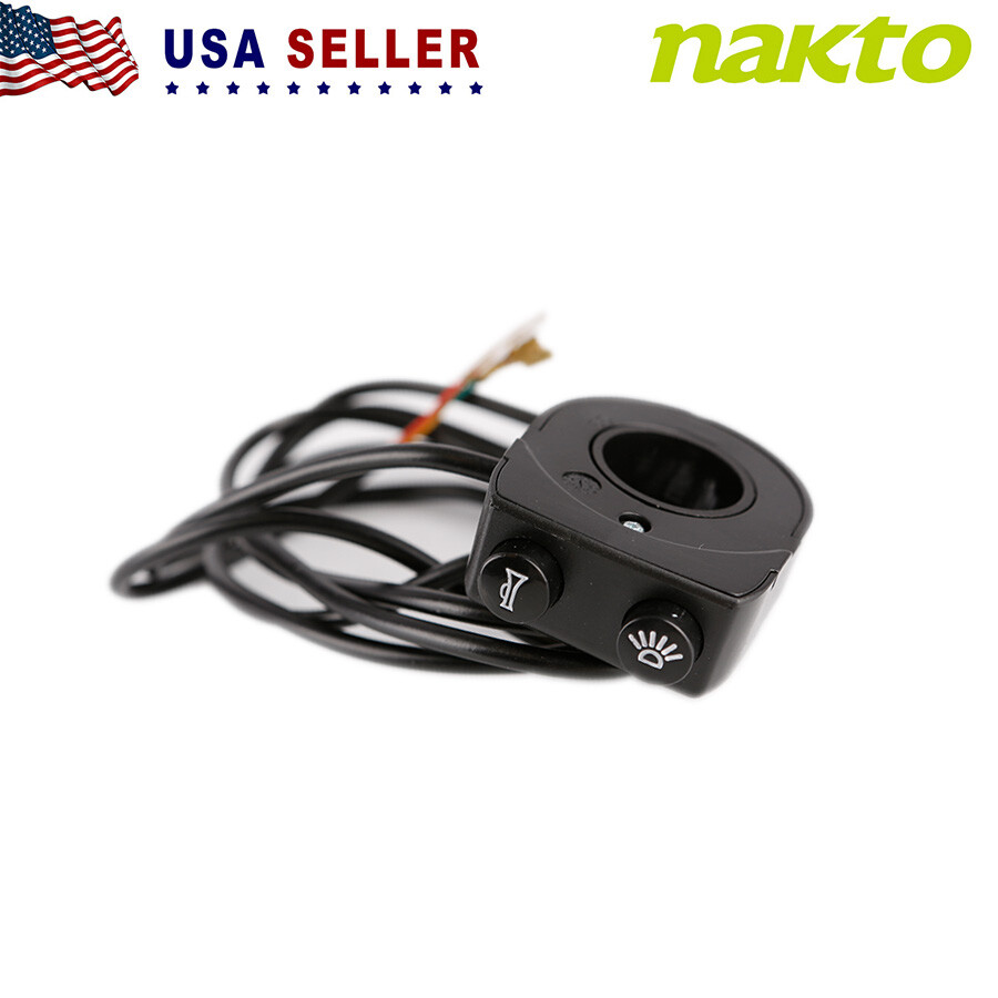 Horn&Light Switch for NAKTO Electric Bike