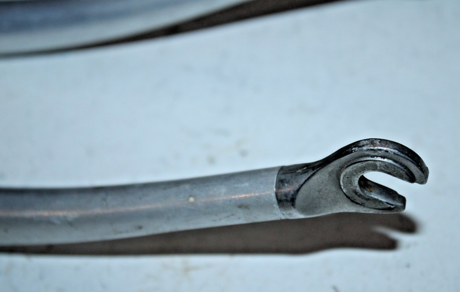 Vintage Road Hybrid Bike Fork 700c 1″ Threaded 177mm Silver Cafe Commuter Java ~