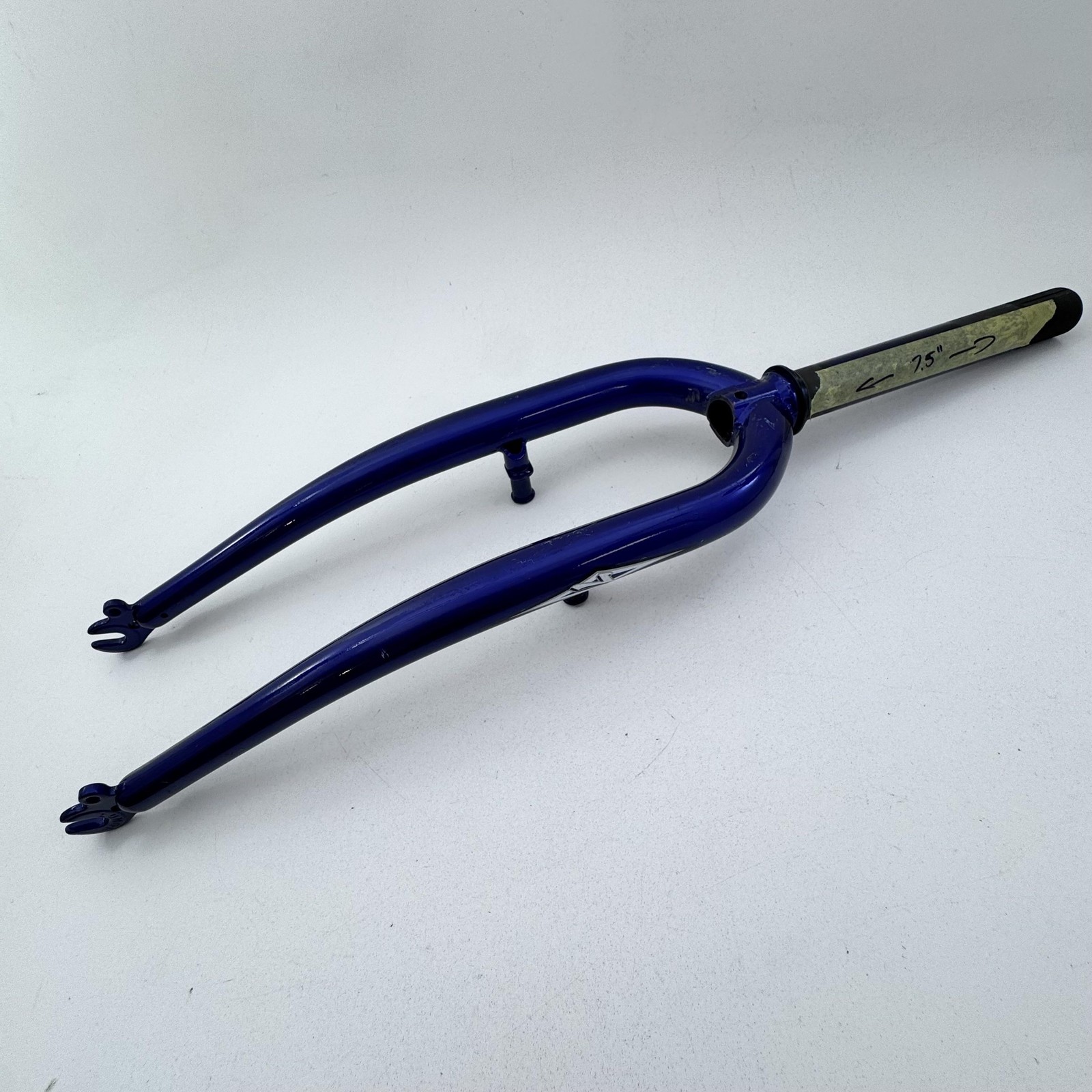Rigid MTB Fork LUNG 1-1/8in 26in Threaded 7.5in Steerer Blue Purple NOS BB1