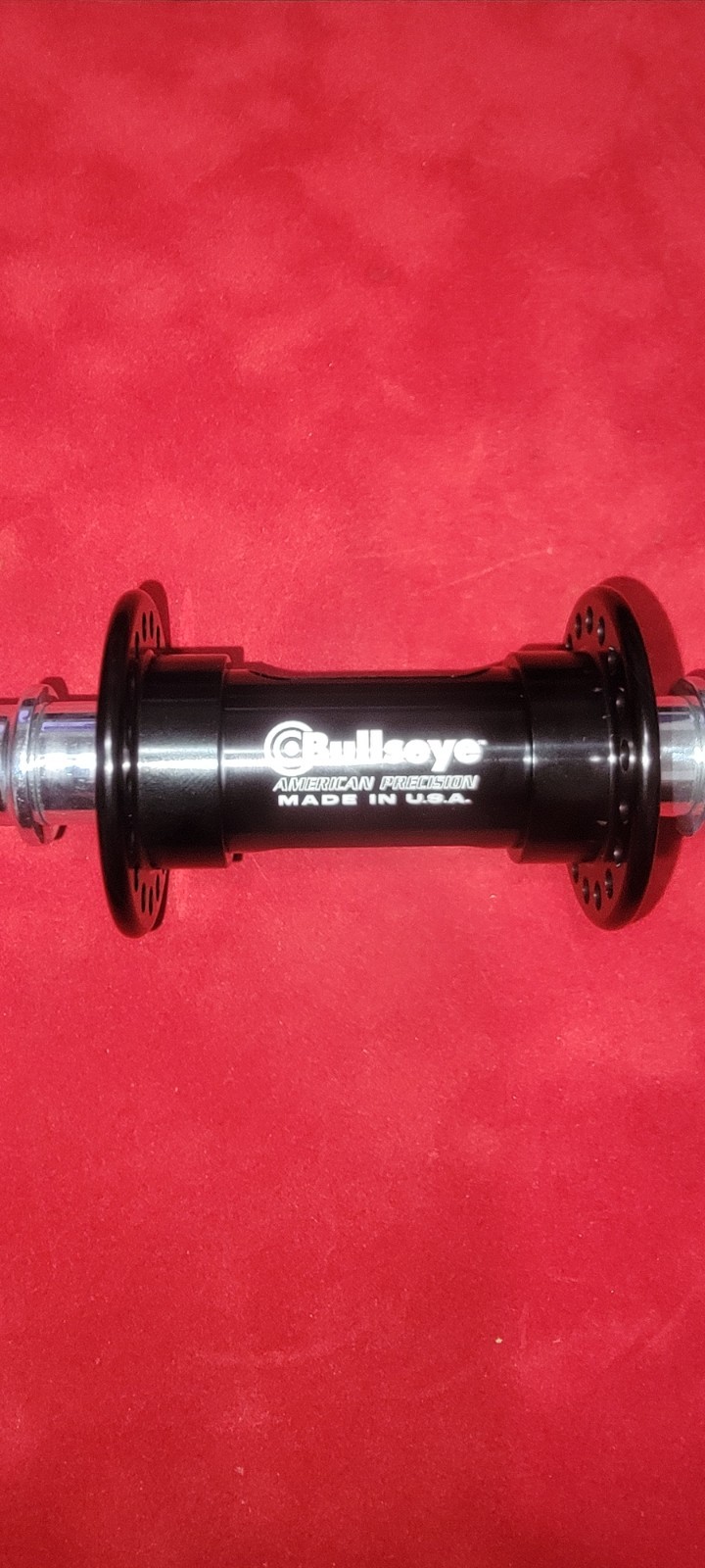 Bullseye Warlock Slotted Hubs & Bullseye Cigar Cutter Chain Tensioners Black!