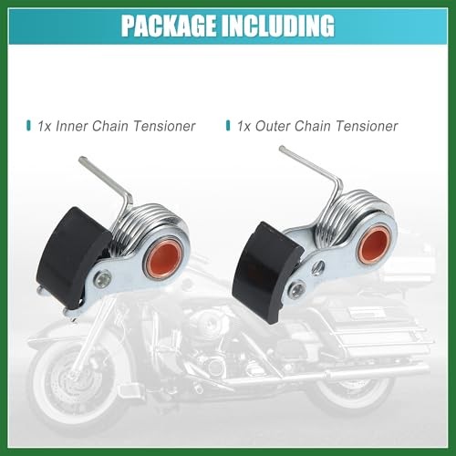 2 Pcs Inner & Outer Cam Chain Tensioner Engine for Harley Twin Cam 1999-2006