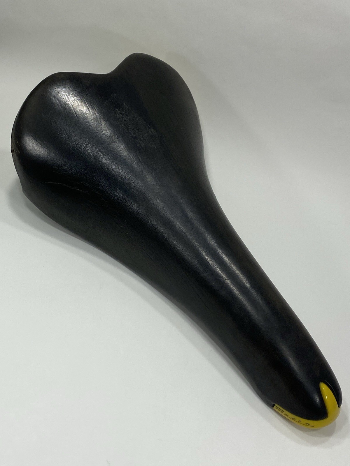 Vintage Selle Italia Turbo Matic Saddle Yellow Turbomatic Seat 1990s Pat Pend OG