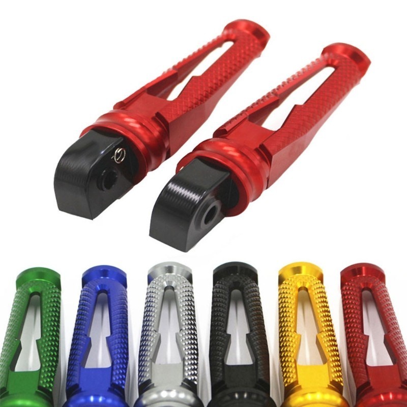 Durable Foot Pegs Pedal Footrest For YZF R6 R3 Scootor Motorcycle Footrest 2x