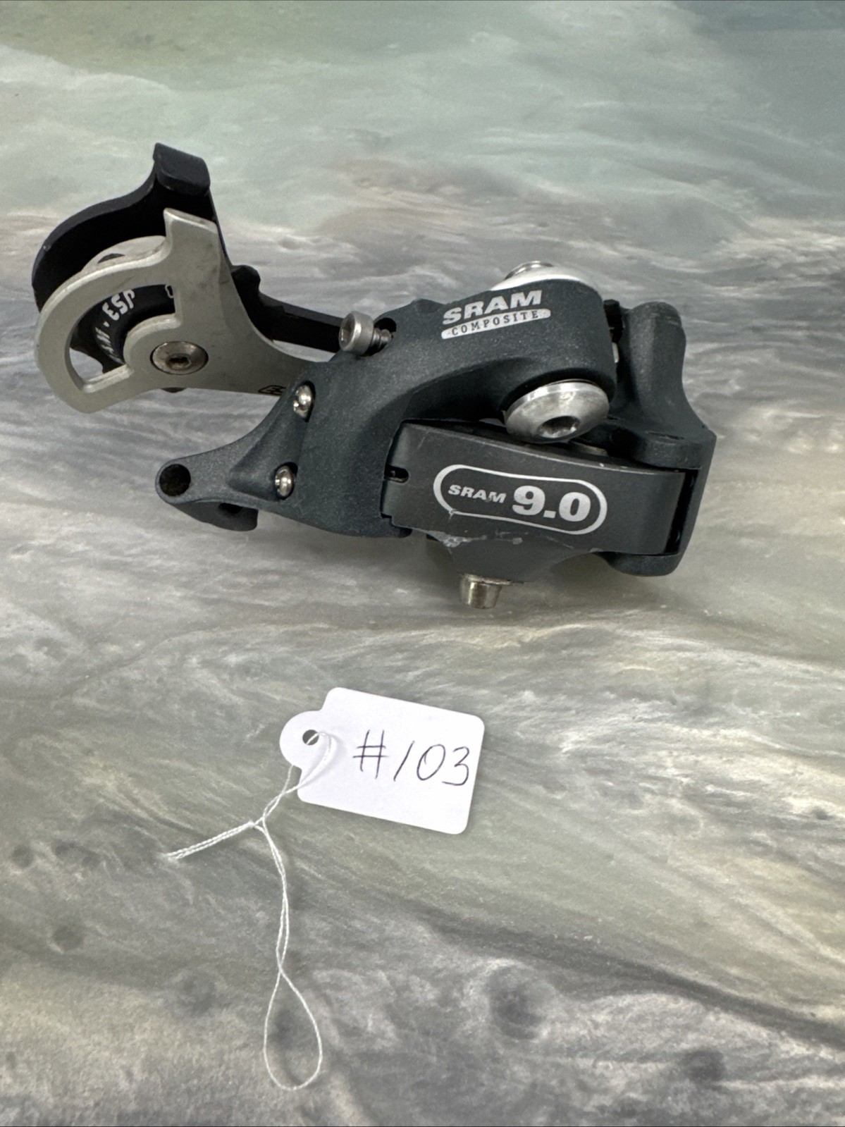 SRAM ESP 9.0 Rear Derailleur Carbon Composite Long Cage 90’s MTB #103