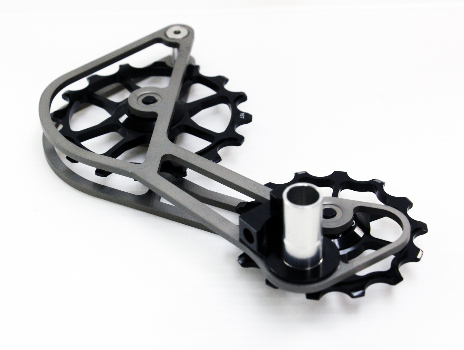 Swishti Road Bike Oversized Pulley Titanium Cage For Campy Campagnolo Black