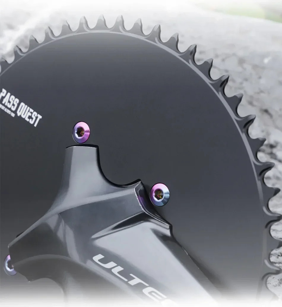 Narrow Wide Chainring for 110BCD 4 – Bolt AERO Compatible with 9/10/11/12 Speed