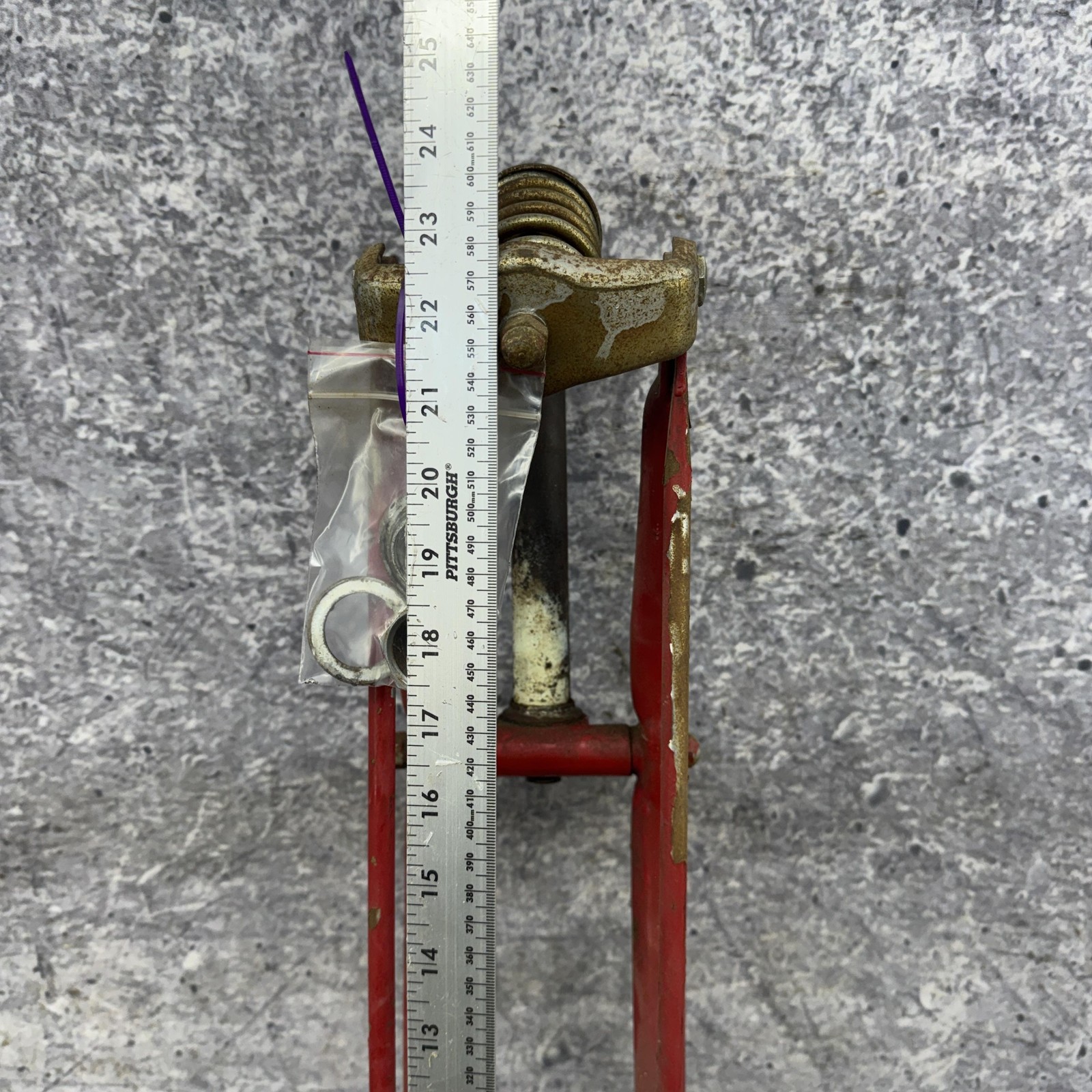 Vintage Monark 26in Springer Fork 1 In Threaded Cruiser Balloon Tire Cruiser