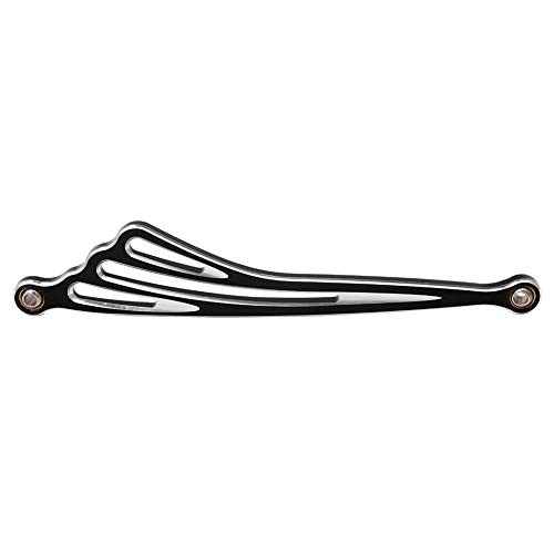 CNC Gear Wing Shift Linkage Shifter for Harley Touring Street Glide Road Black