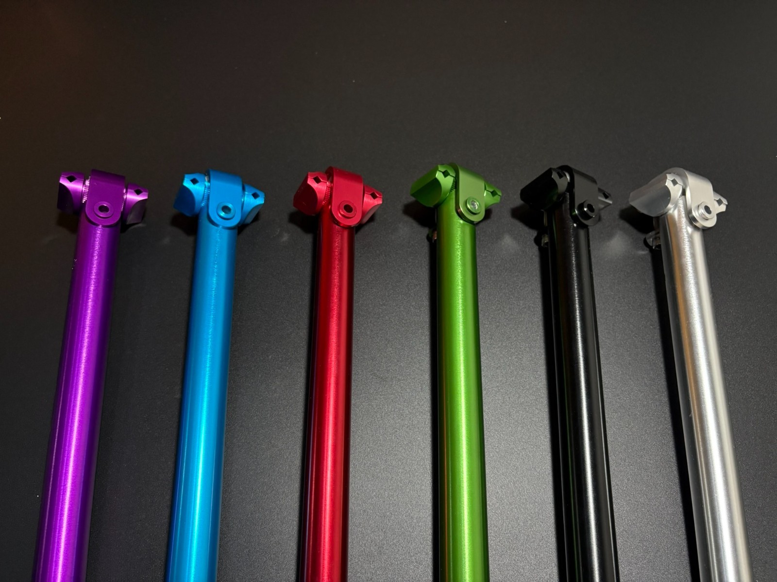 Ringle Moby Vintage Seatpost Turquoise 3DV 26.4mm 26.8mm 27.2mm Yeti Fat Chance