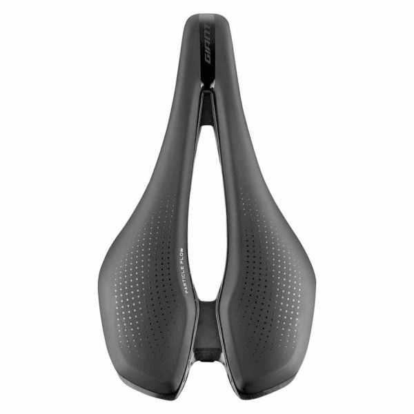 GIANT FLEET SL BLACK SADDLE 248X145MM SHORT NOSE CARBON COMPOSITE WEIGHT 222g