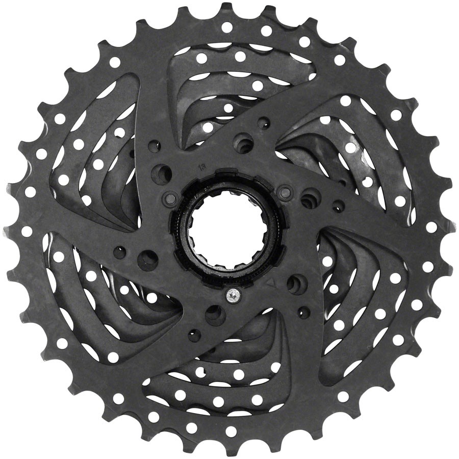 SunRace M90 Cassette – 9-Speed, 11-34t, Black