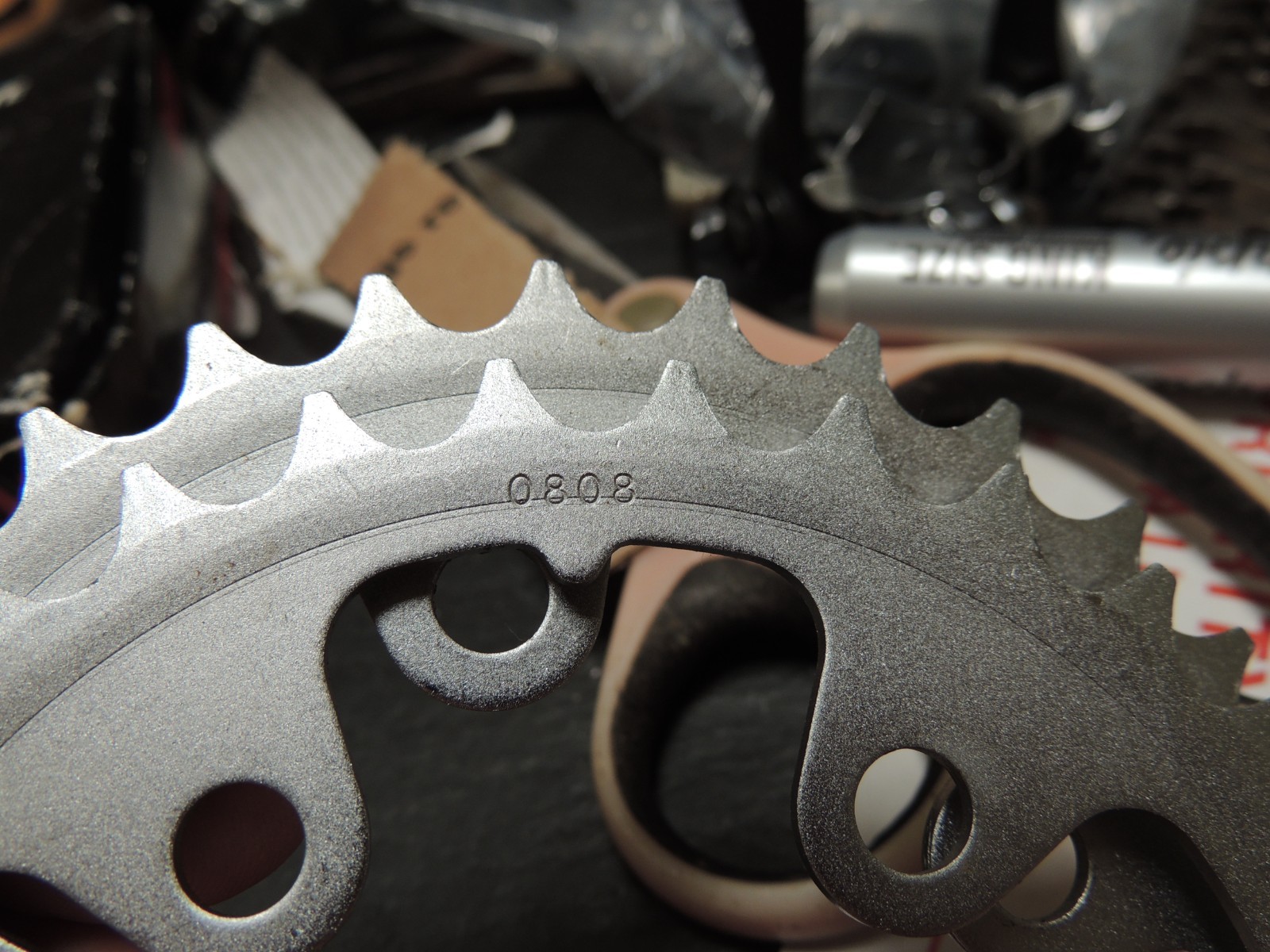 TWO Vintage Chainrings 74mm bcd 30t Stainless Steel Sram Shimano MTB ROAD