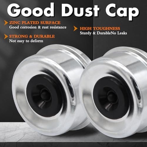 5-Lug Trailer Idler Hub Kits for 3500 lb Axles (5 on 4.5) | Compatible 1 Sets
