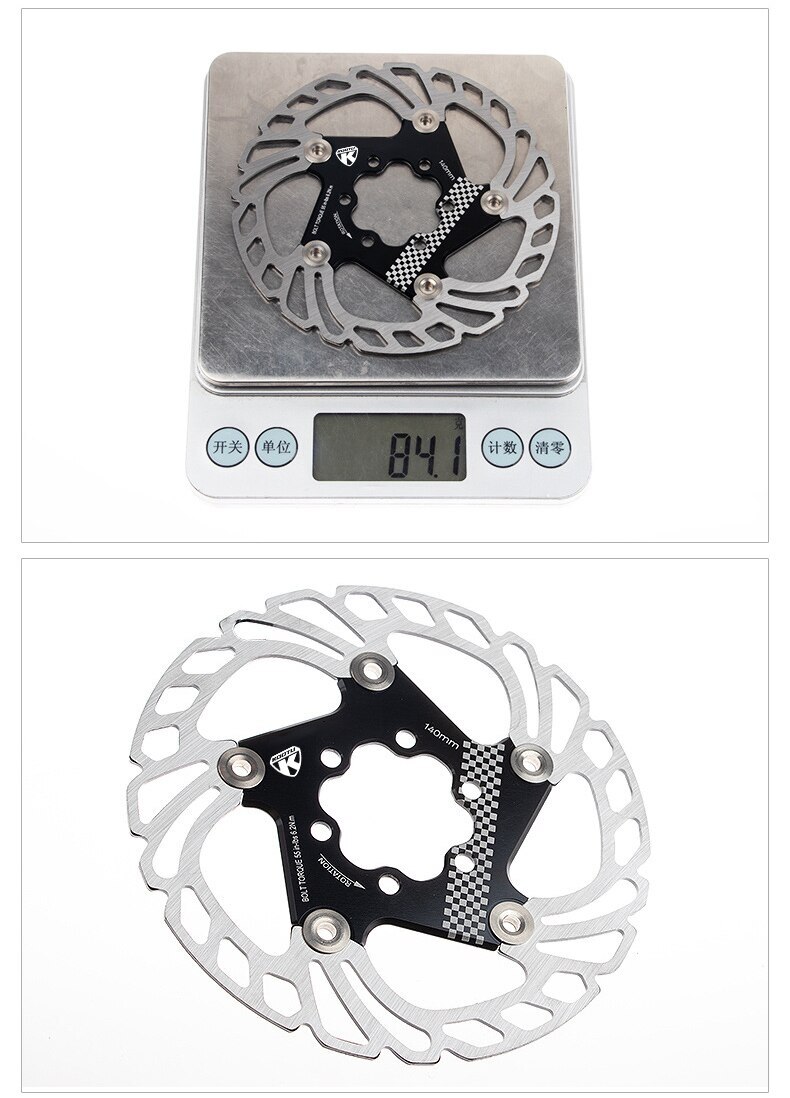 KOOTU Bike Disc Brake Rotor 160/180mm for mountain Bike /Road Bike