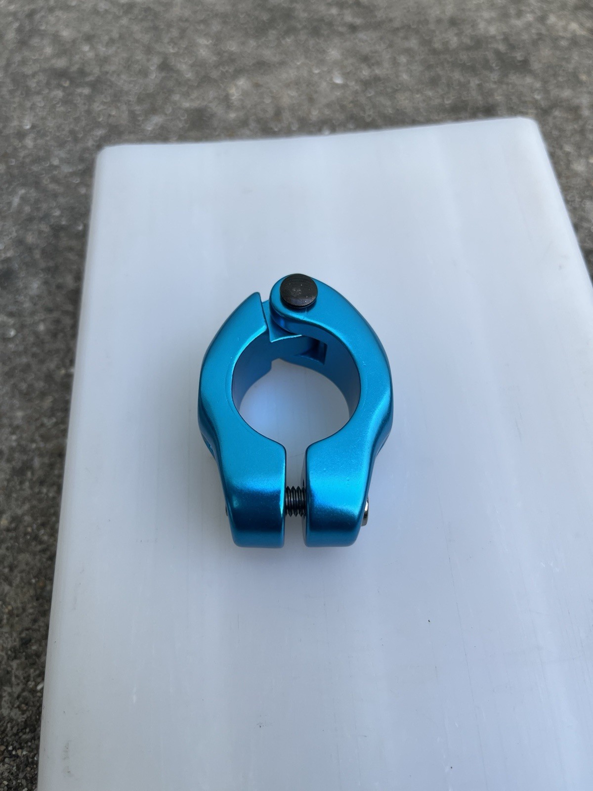 DIA-COMPE MX 1500 HINGED SEAT POST CLAMP 25.4mm (1″) Teal New Bmx