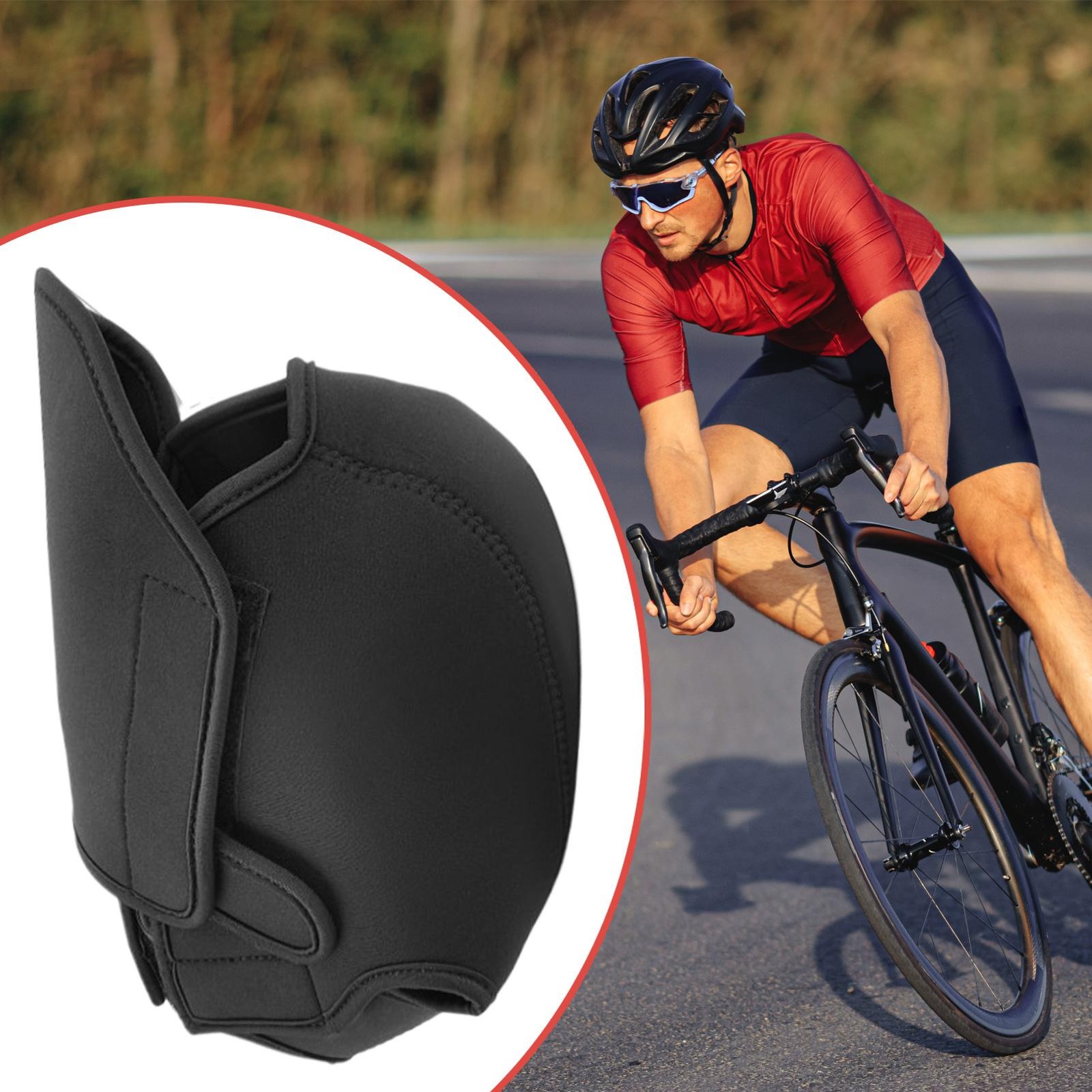 Electric Bike Motor Protection Cover Windproof Neoprene Dustproof