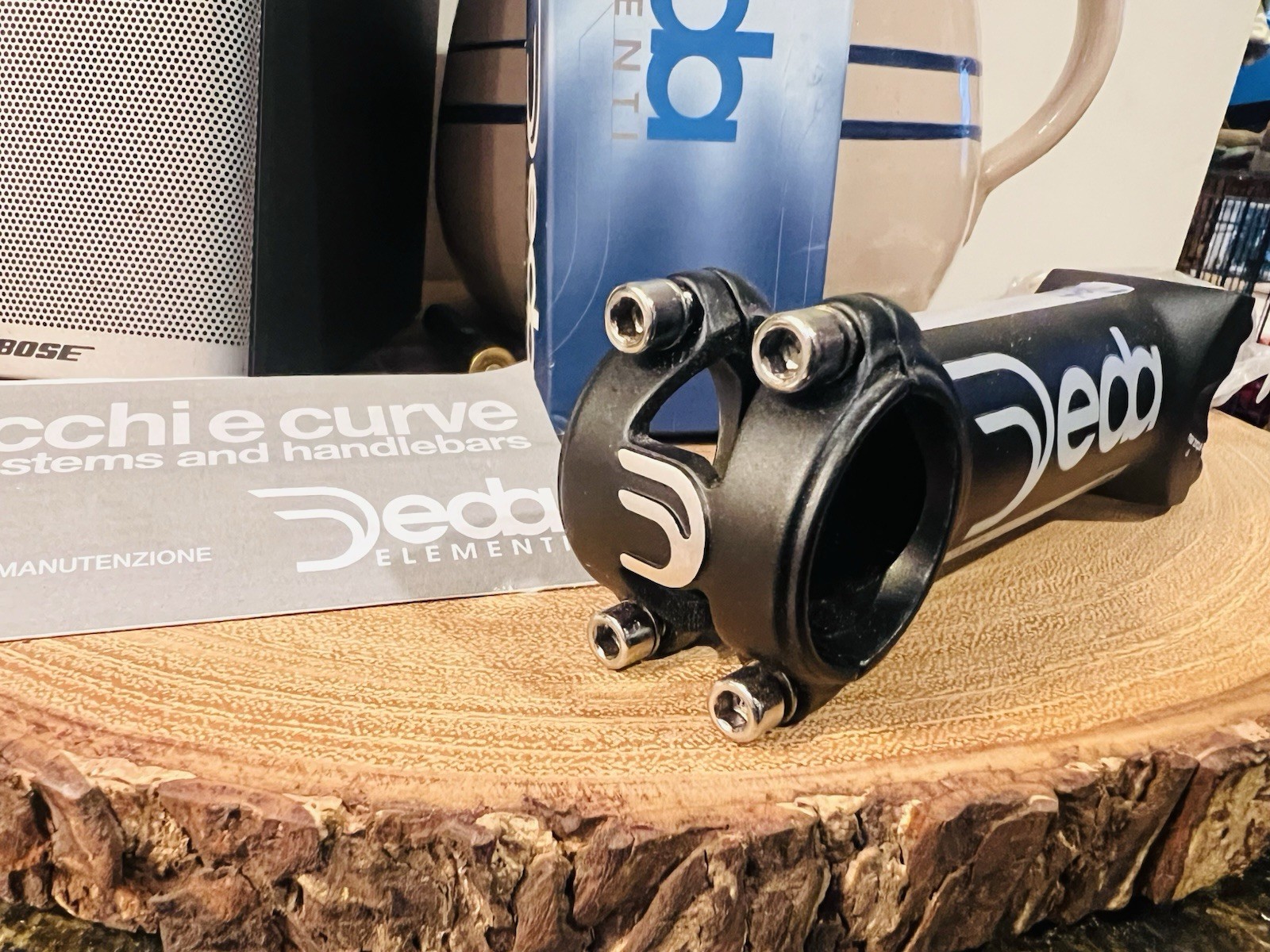 Deda Elementi Zero100 Stem 82 degrees 120mm 31.7mm 31.8mm 1-1/8 road cycling