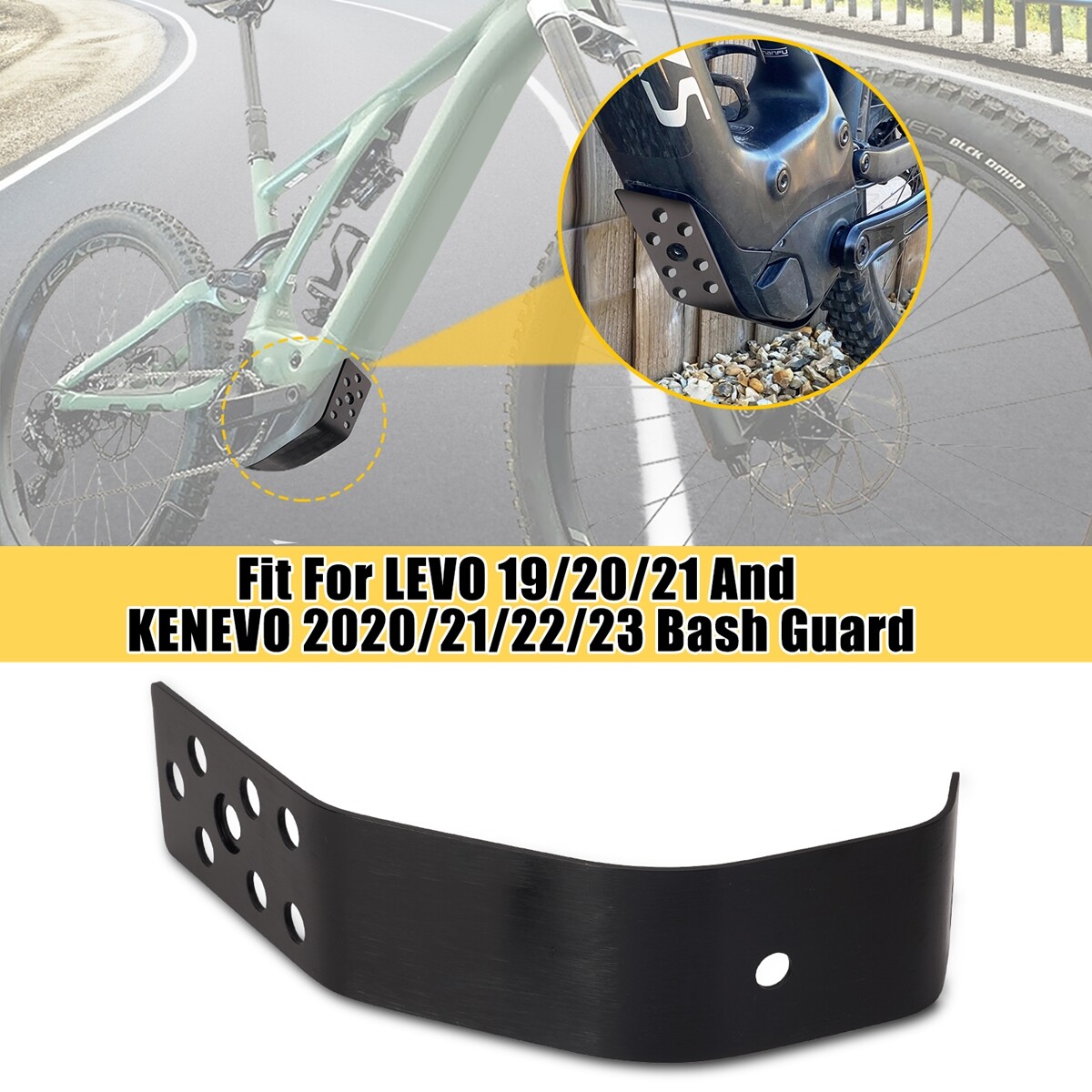 SPECIALIZED LEVO 19/20/21 & KENEVO 2020/21/22/23 BASH GUARD & EXTRA LONG BOLT