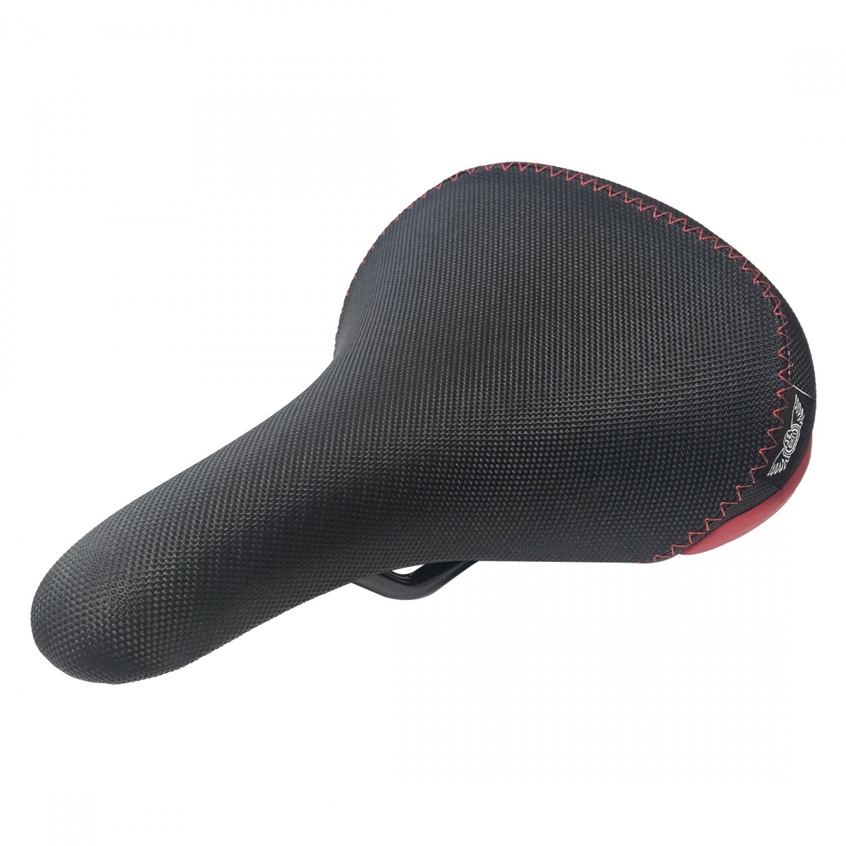 Se Bikes Captive BMX Saddle with Steel Rails, Impact-Resistant Rear Guard