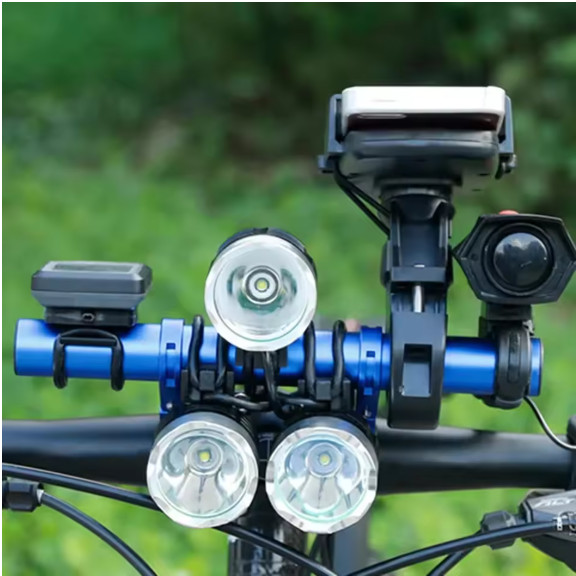 Bike Handlebar Extender Extension Bicycle Bar Mount Headlight GPS Holder Bracket